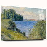 Impressionist Landscape - The Seine at Argenteuil by Caillebotte Print