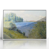 Impressionist Landscape - The Seine at Argenteuil by Caillebotte Print