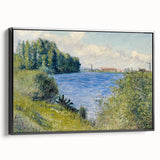 Impressionist Landscape - The Seine at Argenteuil by Caillebotte Print
