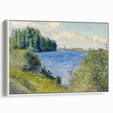 Impressionist Landscape - The Seine at Argenteuil by Caillebotte Print