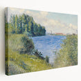 Impressionist Landscape - The Seine at Argenteuil by Caillebotte Print