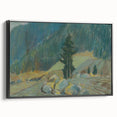 Modern Wall Art - Tranquil Mountain Brook Landscape