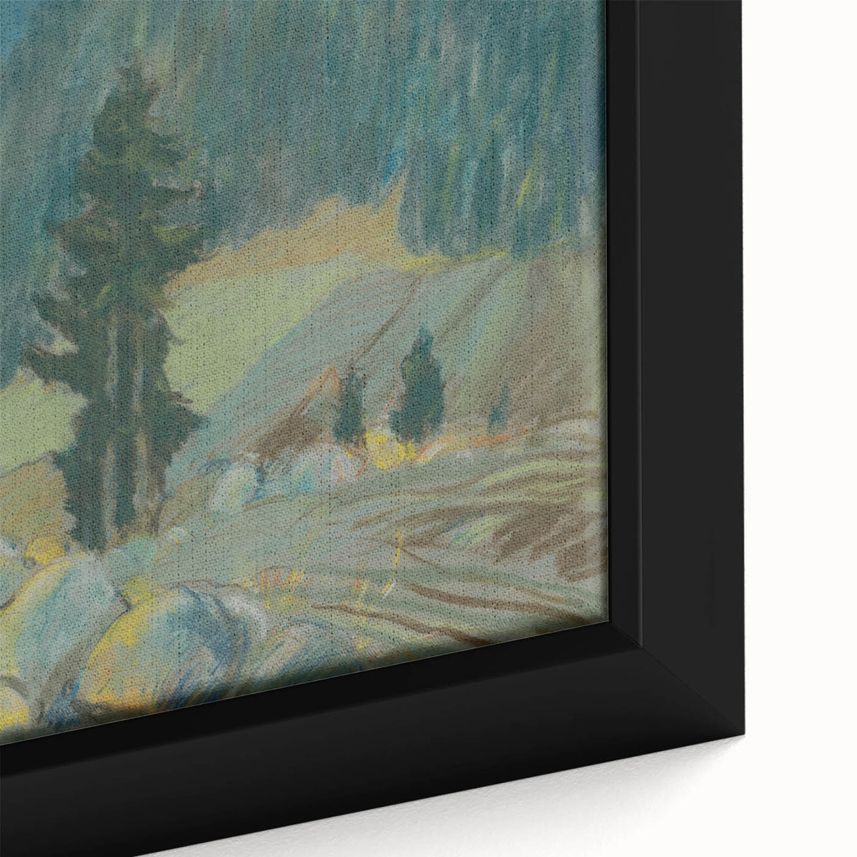 Modern Wall Art - Tranquil Mountain Brook Landscape