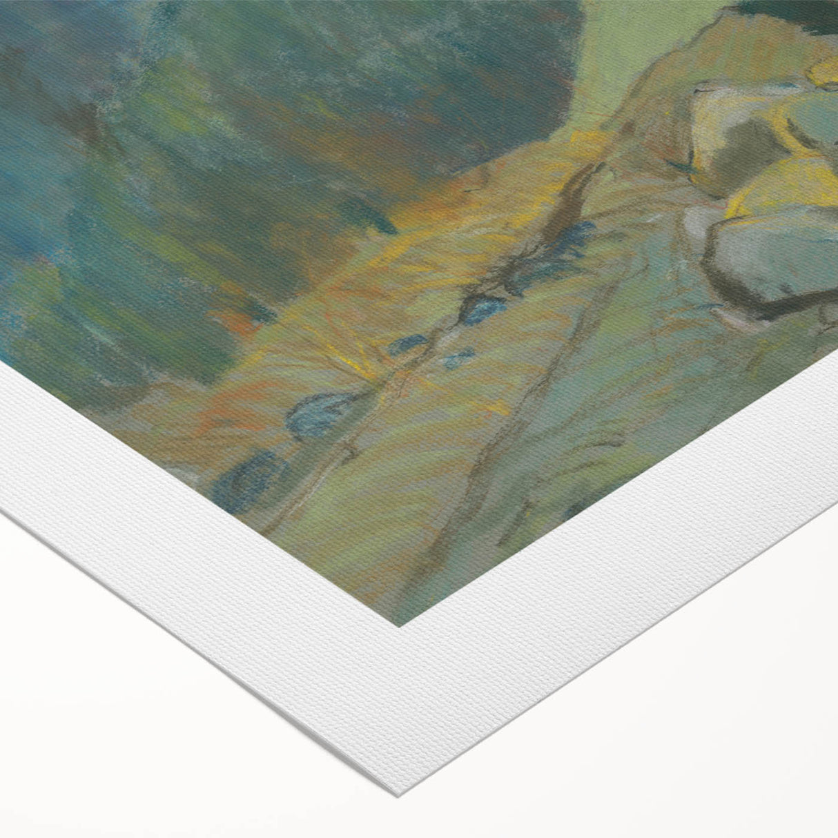 Modern Wall Art - Tranquil Mountain Brook Landscape