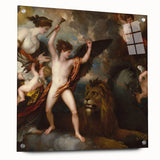 Neoclassical Art Print: The Power of Love by Benjamin West - Mythic Beauty