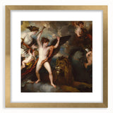 Neoclassical Art Print: The Power of Love by Benjamin West - Mythic Beauty