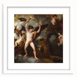 Neoclassical Art Print: The Power of Love by Benjamin West - Mythic Beauty