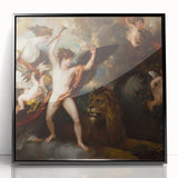 Neoclassical Art Print: The Power of Love by Benjamin West - Mythic Beauty
