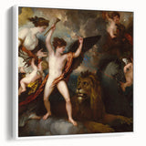 Neoclassical Art Print: The Power of Love by Benjamin West - Mythic Beauty