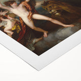 Neoclassical Art Print: The Power of Love by Benjamin West - Mythic Beauty