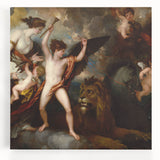 Neoclassical Art Print: The Power of Love by Benjamin West - Mythic Beauty