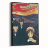 Expressionist Art: "Anxiety" Abstract Expressionism Wall Decor