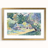 Modern Wall Art Print - Landscape by Henri Edmond Cross - Lush Nature Decor