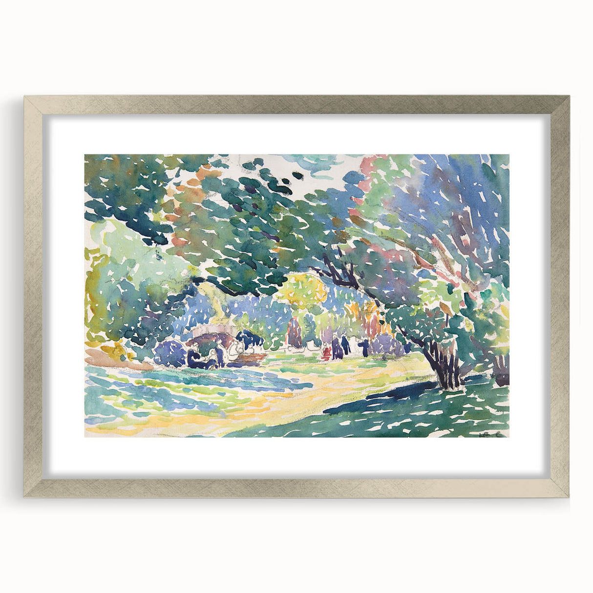 Modern Wall Art Print - Landscape by Henri Edmond Cross - Lush Nature Decor