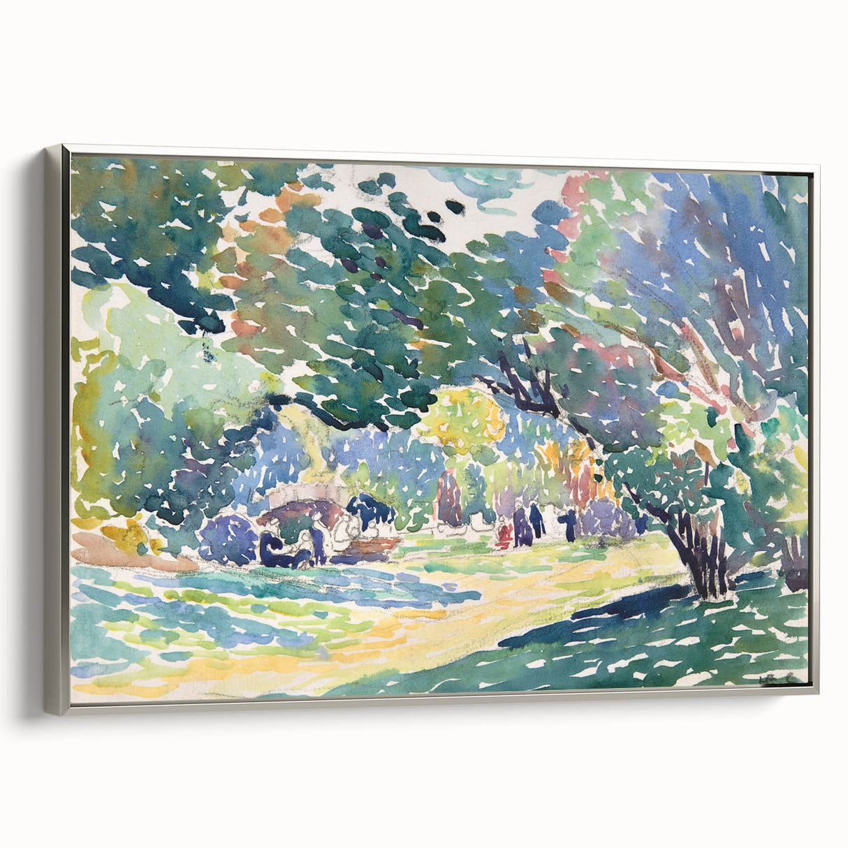 Modern Wall Art Print - Landscape by Henri Edmond Cross - Lush Nature Decor