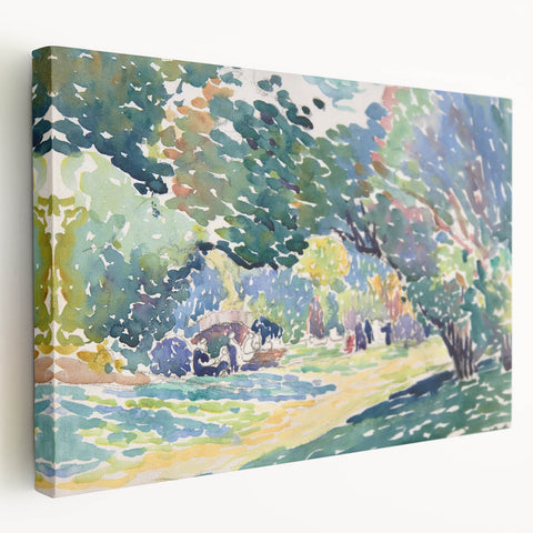 Modern Wall Art Print - Landscape by Henri Edmond Cross - Lush Nature Decor
