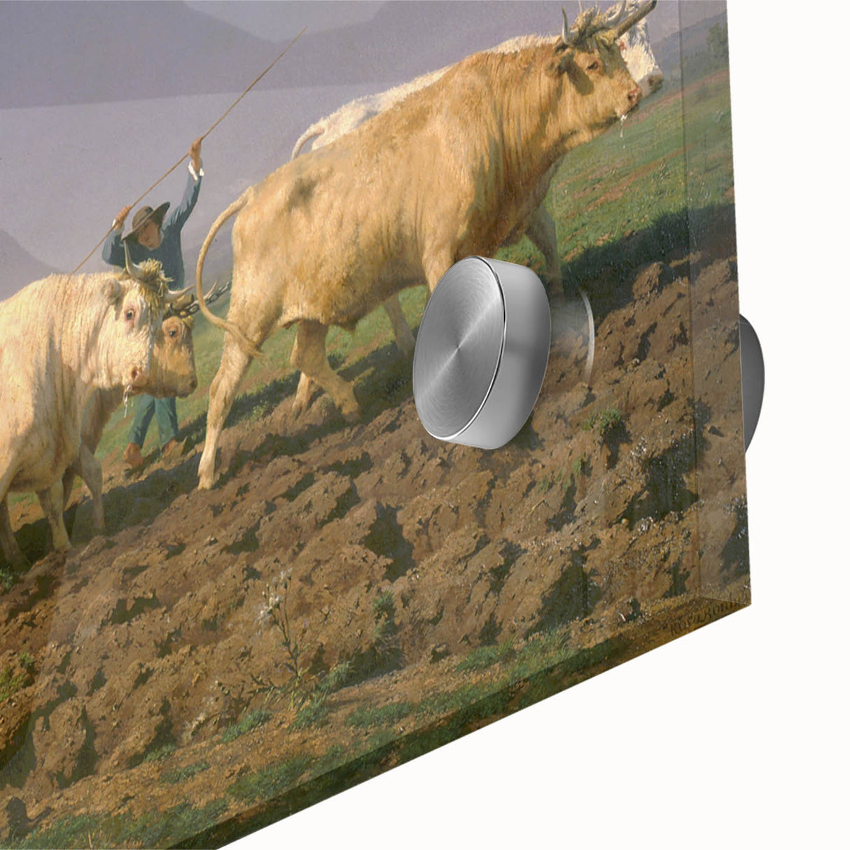 Classic Realism Farm Scene | Ploughing in Nevers by Rosa Bonheur Print