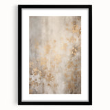 Extra large abstract art print featuring textured, colorful swirls on a black framed canvas, ideal for living room decor.