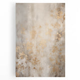 Winter tree silhouette in black and white on large stretched canvas, ideal for kitchen art.