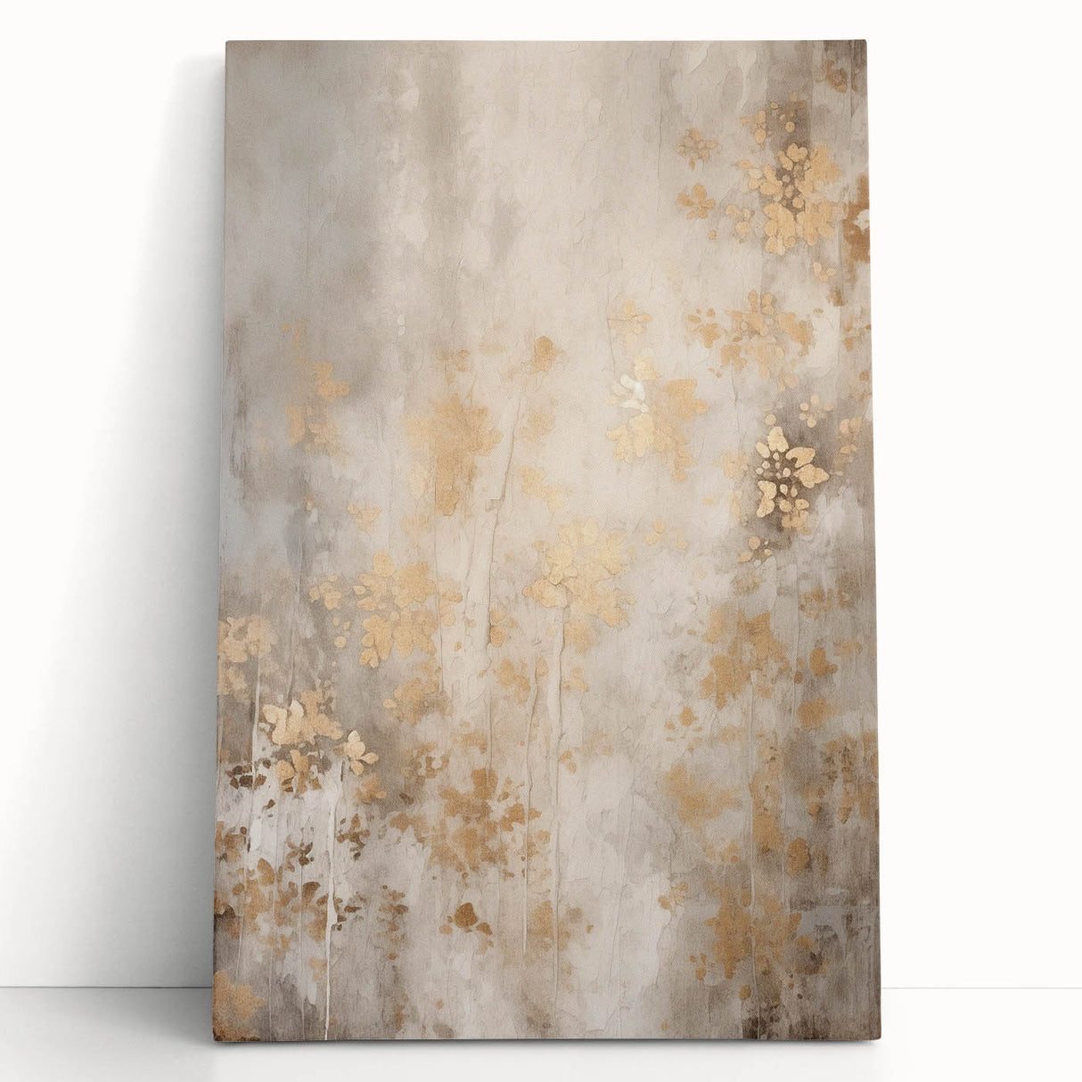 Winter-themed black and white stretched canvas with bare trees, ideal for kitchen wall art or bedroom ambiance.