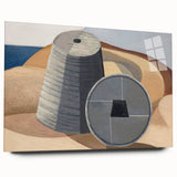 Modern Wall Art - Abstract Mineral Landscape Design