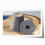 Modern Wall Art - Abstract Mineral Landscape Design