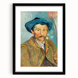 Impressionist Portrait - The Smoker (Le Fumeur) by Vincent van Gogh