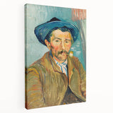 Impressionist Portrait - The Smoker (Le Fumeur) by Vincent van Gogh
