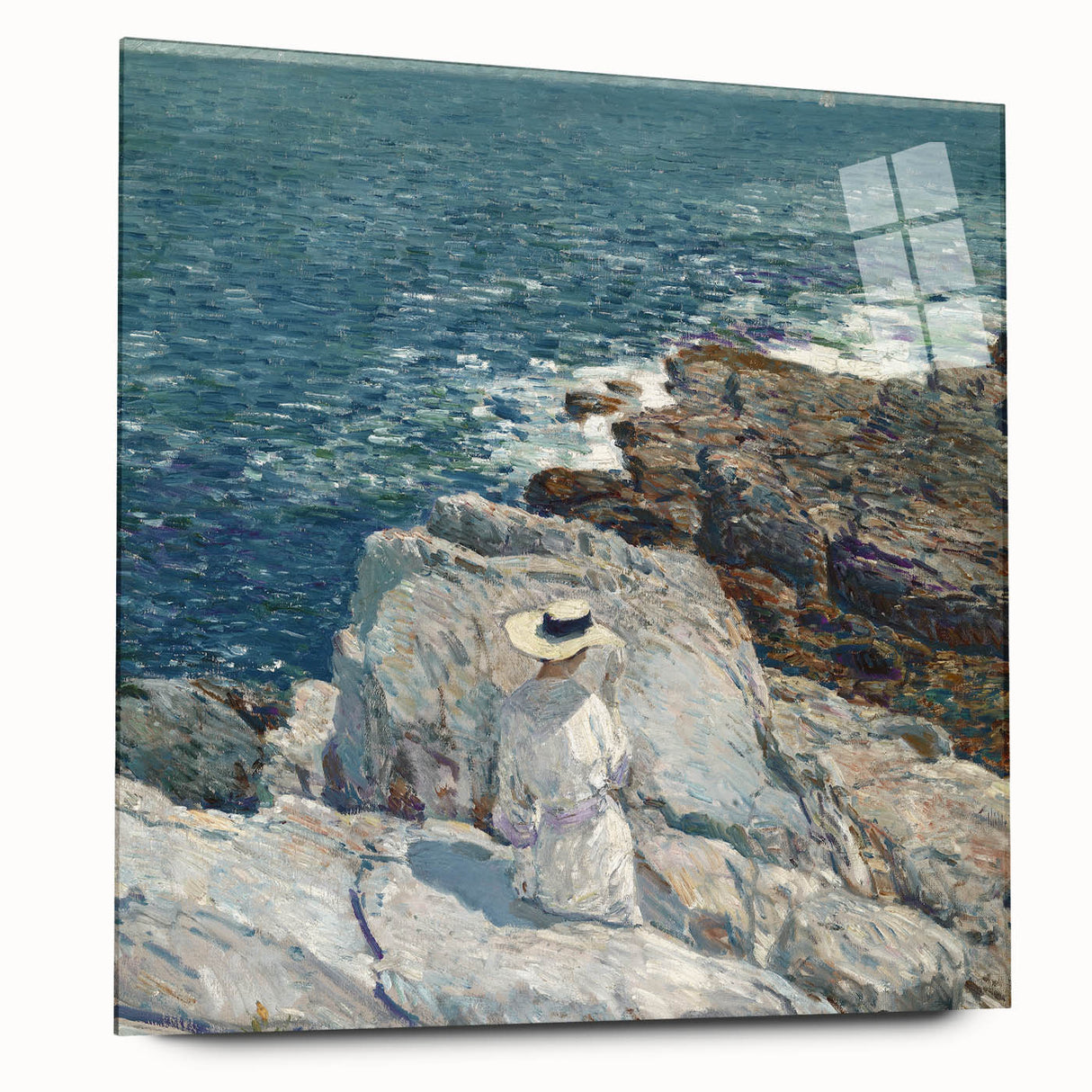 Impressionist Coastal Landscape - Childe Hassam Wall Art Print