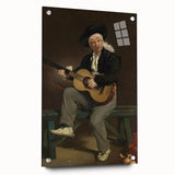 Impressionist Portrait - The Spanish Singer by Edouard Manet