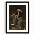 Impressionist Portrait - The Spanish Singer by Edouard Manet