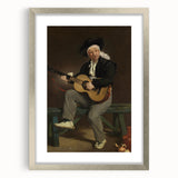 Impressionist Portrait - The Spanish Singer by Edouard Manet