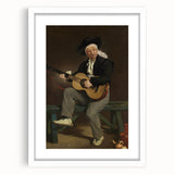Impressionist Portrait - The Spanish Singer by Edouard Manet