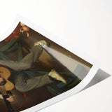 Impressionist Portrait - The Spanish Singer by Edouard Manet