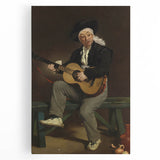 Impressionist Portrait - The Spanish Singer by Edouard Manet