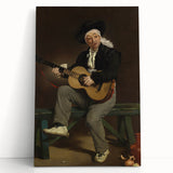 Impressionist Portrait - The Spanish Singer by Edouard Manet