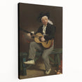 Impressionist Portrait - The Spanish Singer by Edouard Manet