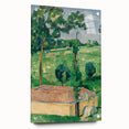 Impressionist Landscape - The Spring House by Paul Cézanne