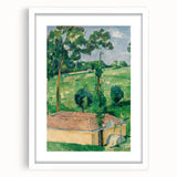 Impressionist Landscape - The Spring House by Paul Cézanne