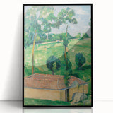Impressionist Landscape - The Spring House by Paul Cézanne