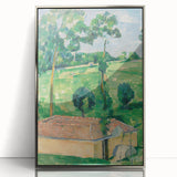 Impressionist Landscape - The Spring House by Paul Cézanne