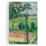 Impressionist Landscape - The Spring House by Paul Cézanne