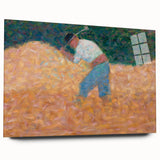 Impressionist Art - The Stone Breaker by Georges Seurat Print
