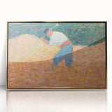 Impressionist Art - The Stone Breaker by Georges Seurat Print