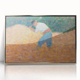 Impressionist Art - The Stone Breaker by Georges Seurat Print