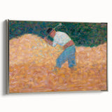 Impressionist Art - The Stone Breaker by Georges Seurat Print