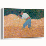 Impressionist Art - The Stone Breaker by Georges Seurat Print