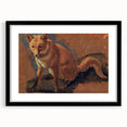 Romantic Art Prints: Lying Cat for a Dish - Historical Wall Art