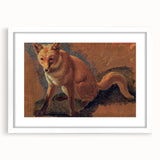 Romantic Art Prints: Lying Cat for a Dish - Historical Wall Art