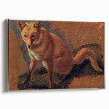 Romantic Art Prints: Lying Cat for a Dish - Historical Wall Art